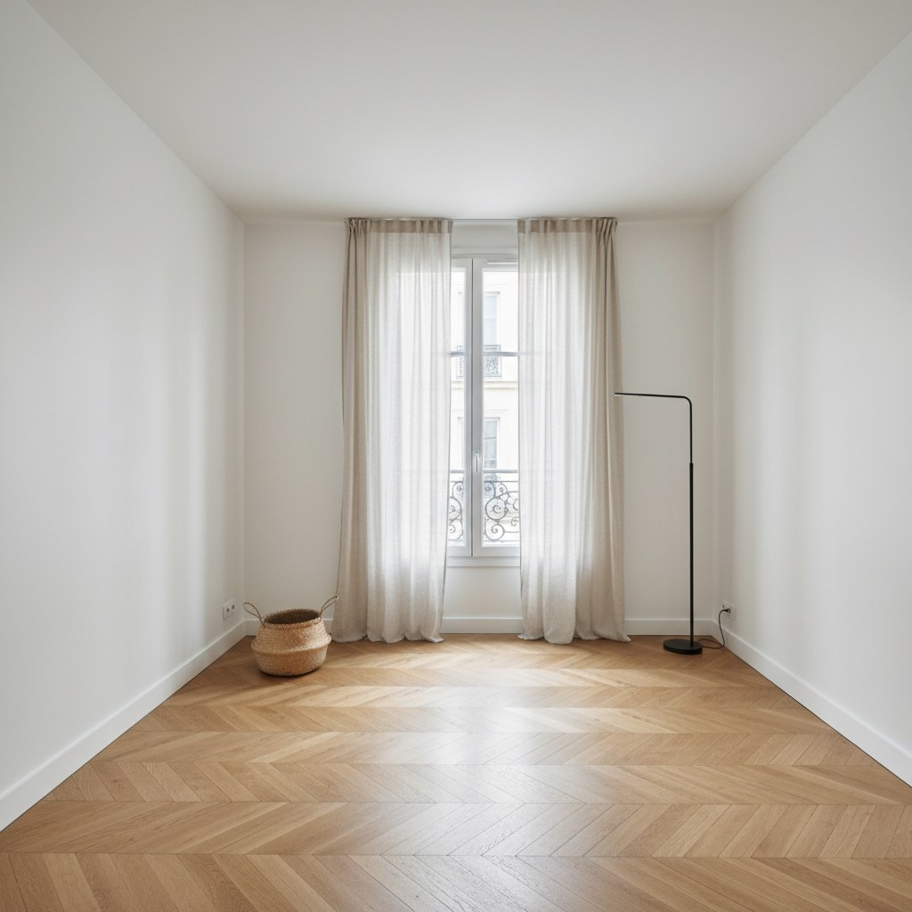 Appartement parisien fraîchement rénové